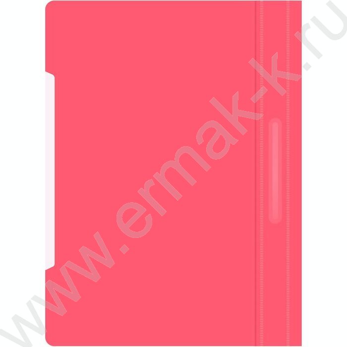 Скоросшиватель пл розовый прозрач.верх.лист | Фото 2