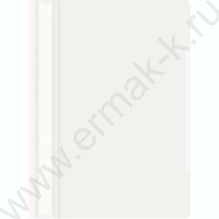 Скоросшиватель пл белый прозрач.верх.лист | Фото 1