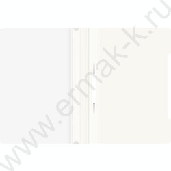 Скоросшиватель пл белый прозрач.верх.лист | Фото 3