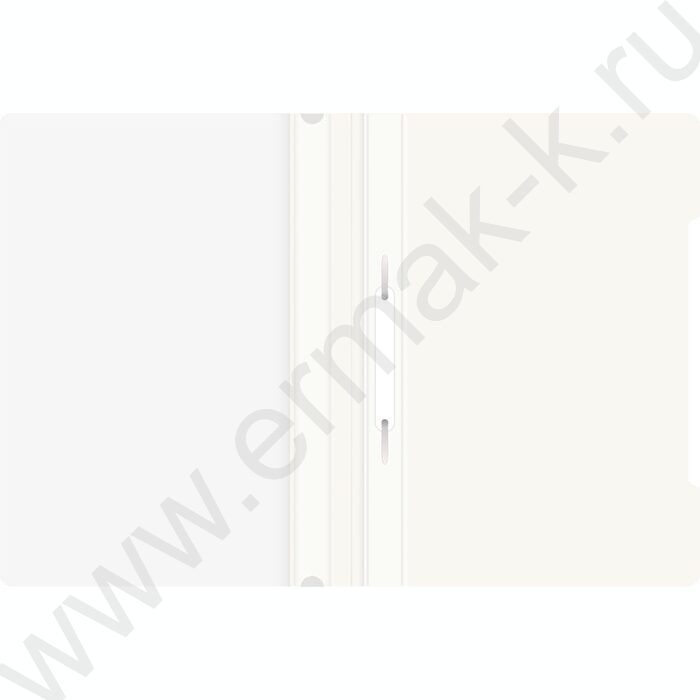 Скоросшиватель пл белый прозрач.верх.лист | Фото 3