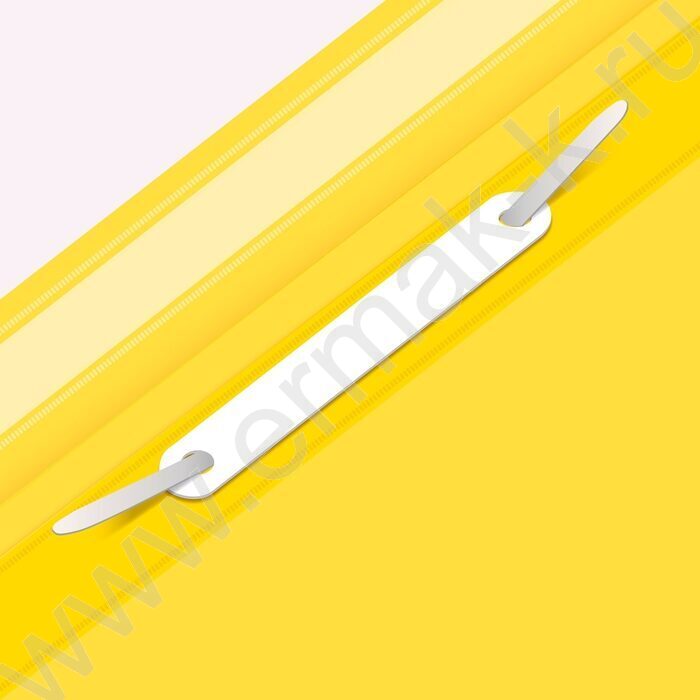 Скоросшиватель пл желтый прозрач.верх.лист | Фото 4