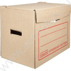 Короб архивный 400*335*265мм гофрокартон | Фото 1