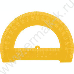 Транспортир 180*12см Cristal флюор /ассорти | Фото 3