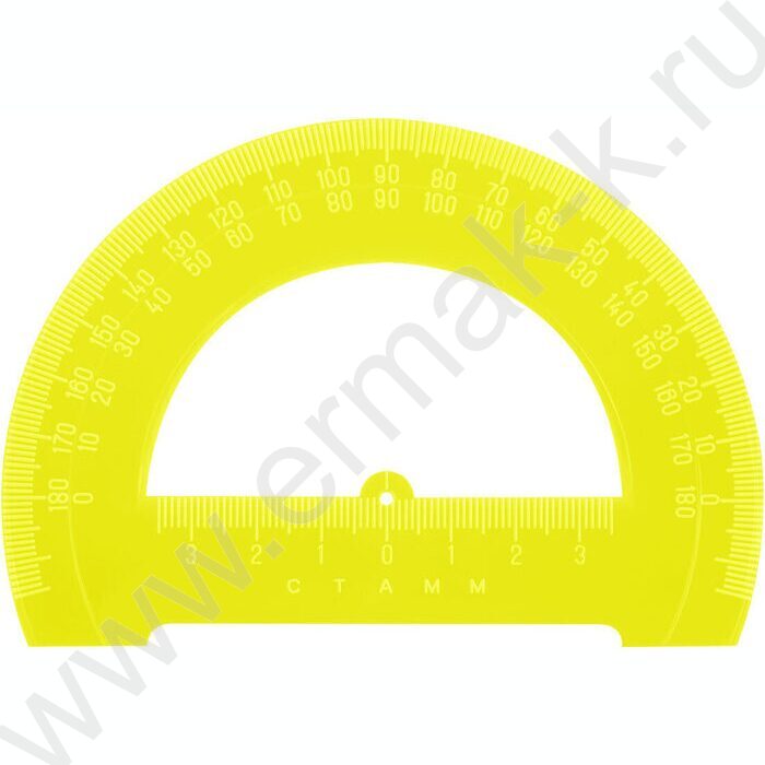 Транспортир 180*12см Cristal флюор /ассорти | Фото 4