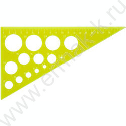 Треугольник пл. 30*19см с окружностями | Фото 3