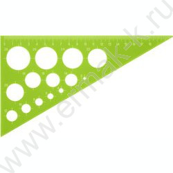 Треугольник пл. 30*19см с окружностями | Фото 4