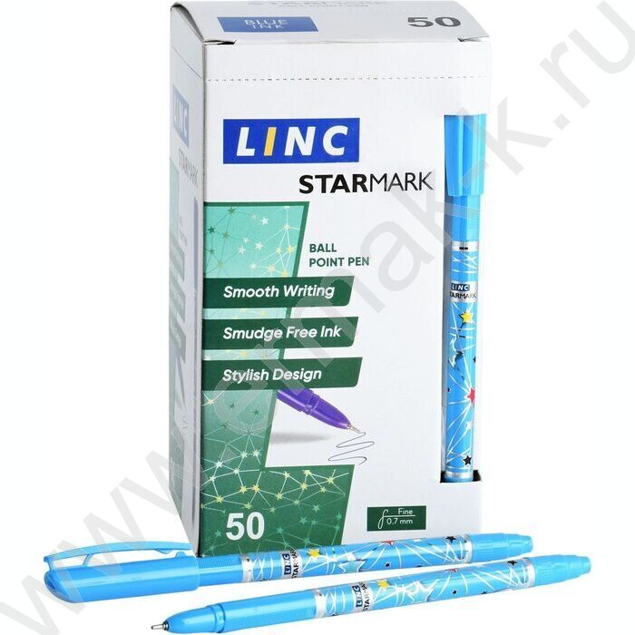 Ручка шар 0,6мм. STARMARK синяя | Фото 5