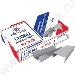 Скобы №26/6 /1000шт | Фото 1