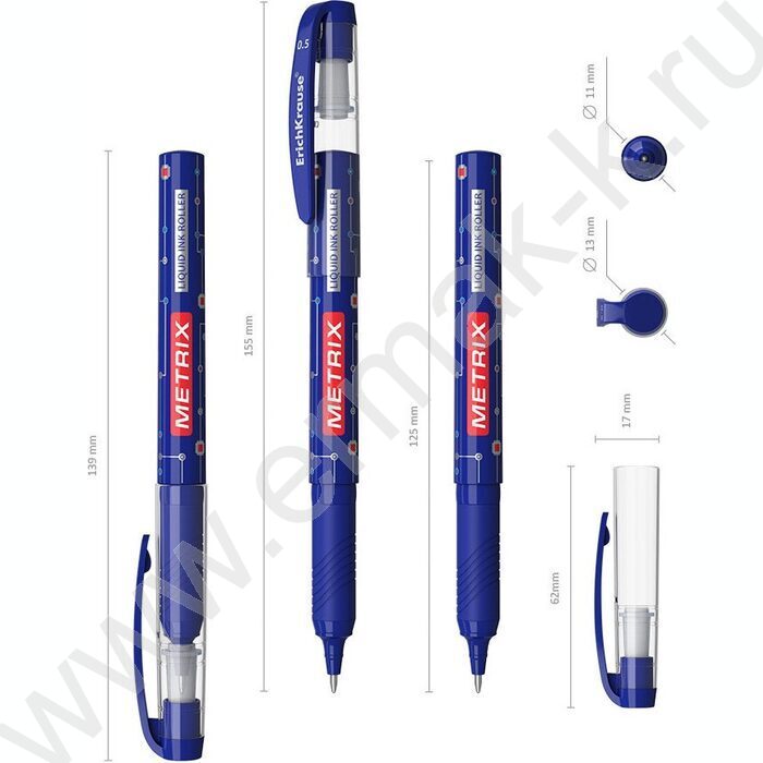 Роллер Metrix синий | Фото 4