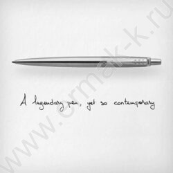 Ручка шар  Jotter Core Stainless Steel CT /корпус серебристый, хромирован.детали /синий стержень     | Фото 7