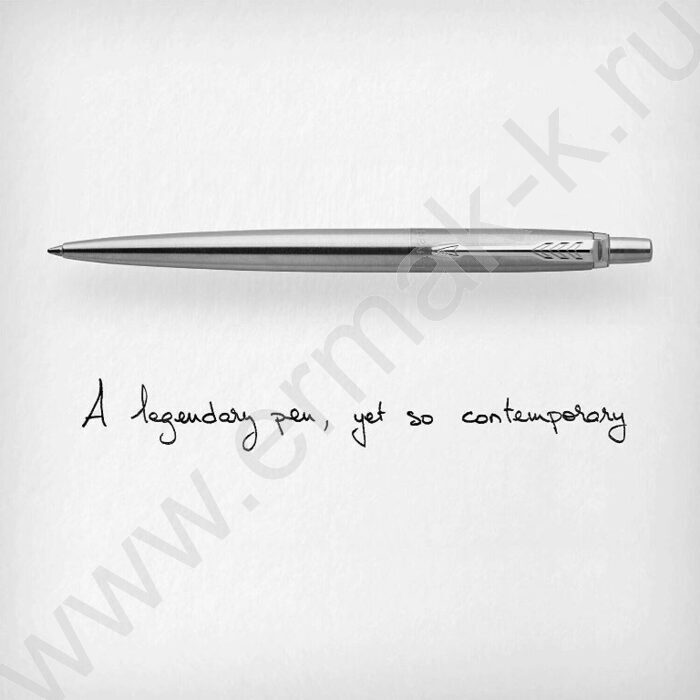 Ручка шар  Jotter Core Stainless Steel CT /корпус серебристый, хромирован.детали /синий стержень     | Фото 7