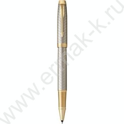 Роллер  IM Premium T323 Grey GT черный стержень /серебро-золото | Фото 1