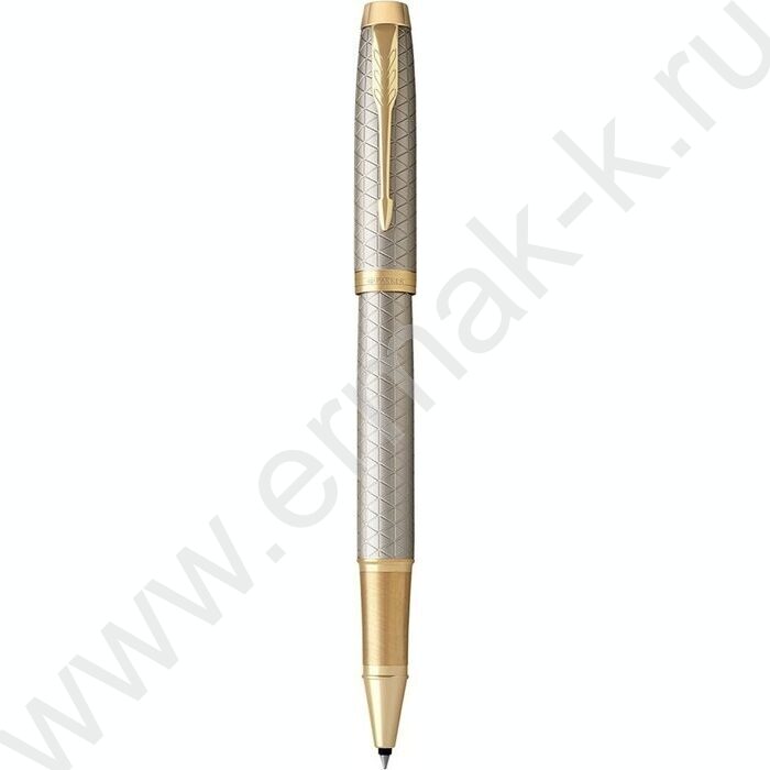 Роллер  IM Premium T323 Grey GT черный стержень /серебро-золото | Фото 1