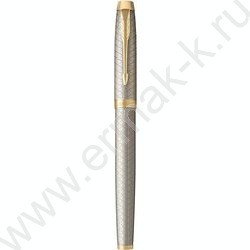 Роллер  IM Premium T323 Grey GT черный стержень /серебро-золото | Фото 2