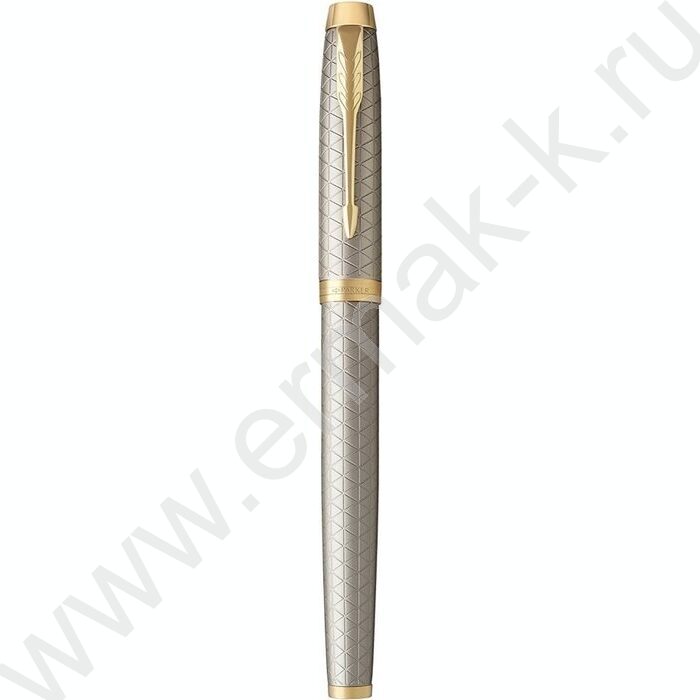 Роллер  IM Premium T323 Grey GT черный стержень /серебро-золото | Фото 2
