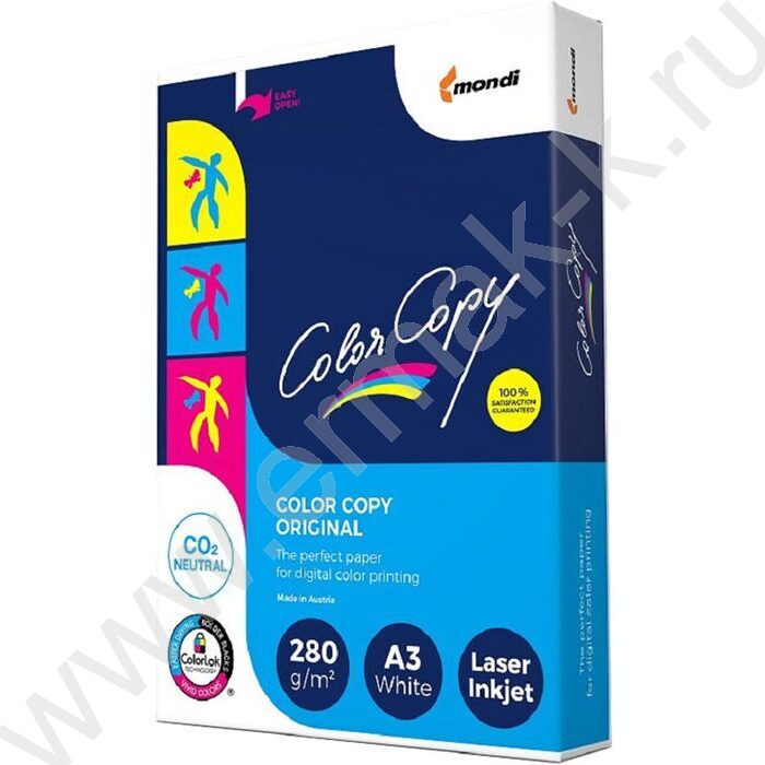 Бумага А3 280г/мкв 150л 161CIE% "Color Copy" полноцветная печать | Фото 2