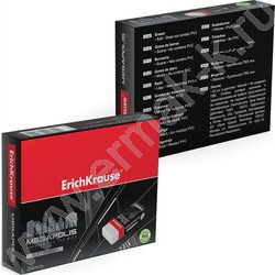 Ластик белый прямоугольный "Megapolis" | Фото 2