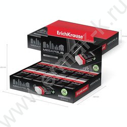 Ластик белый прямоугольный "Megapolis" | Фото 4