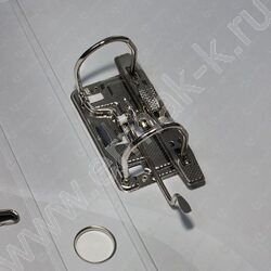 Файл 75мм собранный метал.окантовка и кольцо мраморный черный | Фото 4