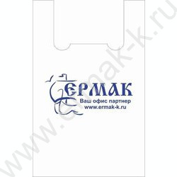 Пакет-майка Ермак 60*38+18 23мкм /Люкс Пакет/ | Фото 1