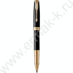 Роллер Sonnet Core T530 LaqBlack GT M синий стержень /подар.кор. | Фото 1