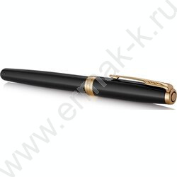 Роллер Sonnet Core T530 LaqBlack GT M синий стержень /подар.кор. | Фото 3