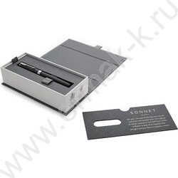 Роллер Sonnet Core T530 LaqBlack СT F черный стержень /подар.кор. | Фото 6