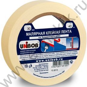 Скотч малярный 38*50 Unibob