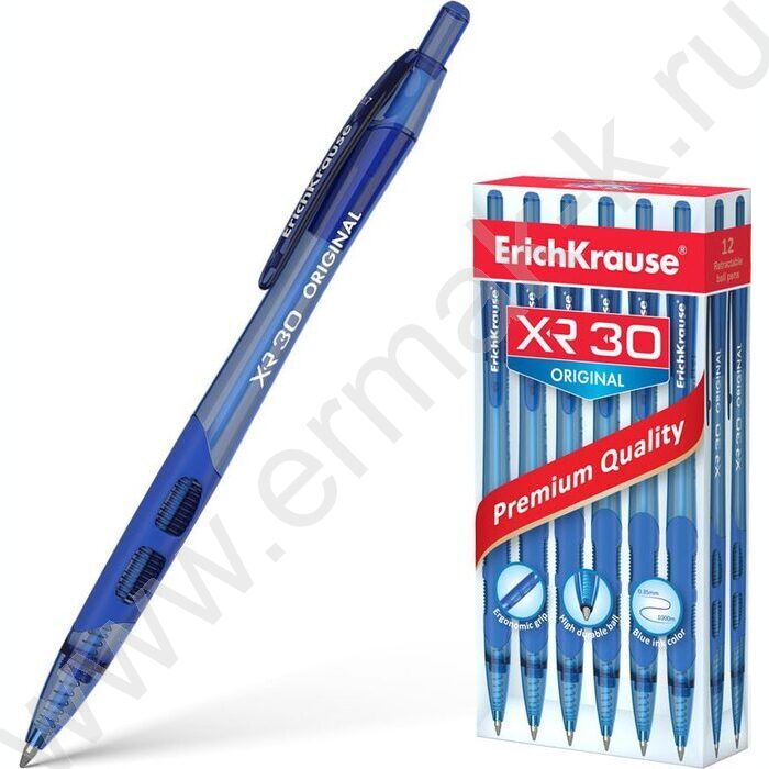 Ручка шар авт XR-30 Matic&Grip Original 0,7мм, синяя /корпус-синий | Фото 2