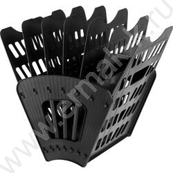 Лоток вертикально-гориз. разборный /чёрный/ 6отд. | Фото 2