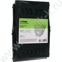 Лоток вертикально-гориз. разборный /чёрный/ 6отд. | Фото 7