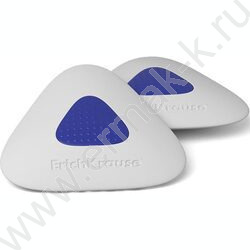 Ластик белый треугольный "Smart Triangle" с синим держателем | Фото 1