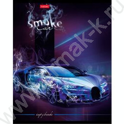 Тетрадь  48л клетка "АвтоСтихии" /3D лак/ 5видов | Фото 2