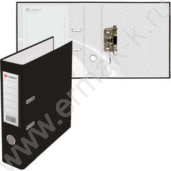 Файл 80мм PP собранный метал.окантовка черный с карманом | Фото 2