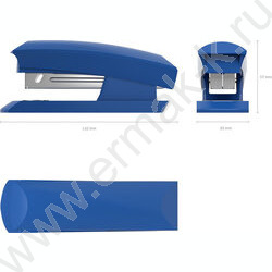 Степлер №24/6  30л пластик Eco Classic /2 режима скрепления /ассорти | Фото 3