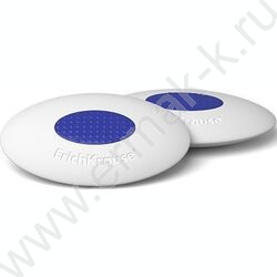 Ластик белый овальный "Smart Mini Oval" с пласт. держателем | Фото 1