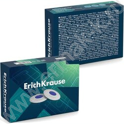 Ластик белый овальный "Smart Mini Oval" с пласт. держателем | Фото 4