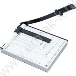 Резак д/бумаги A4 сабельный, длина реза - 300 мм,12л. метал. основание, серый | Фото 1