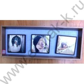 Фоторамка на магните 3 фото 30*40см A6186-3