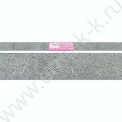 Бумага креповая 50*250см Серебряный 22г/м2 | Фото 1