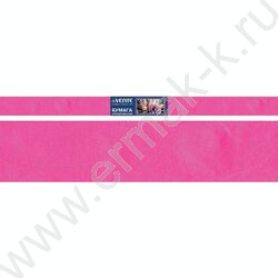 Бумага креповая 50*250см Ярко-розовый 32г/м2 | Фото 1