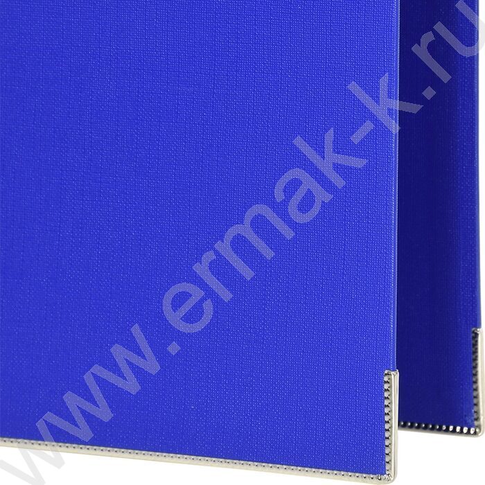 Файл 55мм PVC 2-стор. разборный синий /метал. окант., карман | Фото 4