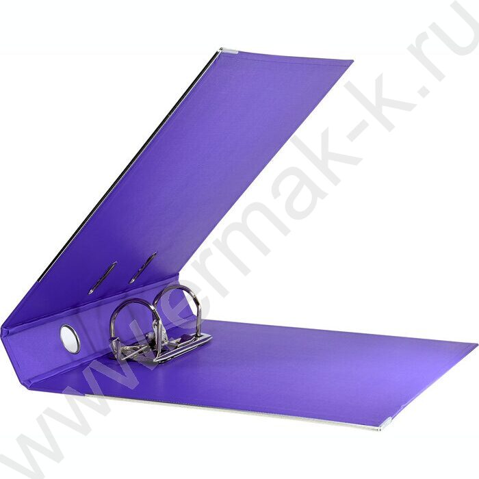 Файл 55мм PVC 2-стор. разборный фиолетовый /метал. окант., карман | Фото 2