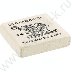 Ластик белый "Elephant" (KIN 300/12) | Фото 1