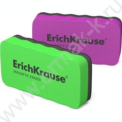 Стирательная губка д/офисной доски и флипчартов 10.7*5,7*2см на магните /ассорти | Фото 1