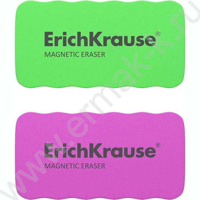 Стирательная губка д/офисной доски и флипчартов 10.7*5,7*2см на магните /ассорти | Фото 2