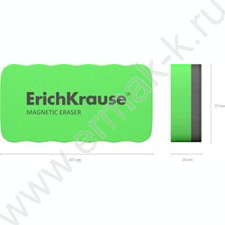 Стирательная губка д/офисной доски и флипчартов 10.7*5,7*2см на магните /ассорти | Фото 4