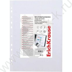 Файлы (мультифора) А4  30мкм Fizzy Clear /не вскрываемый пакет-10шт. | Фото 1