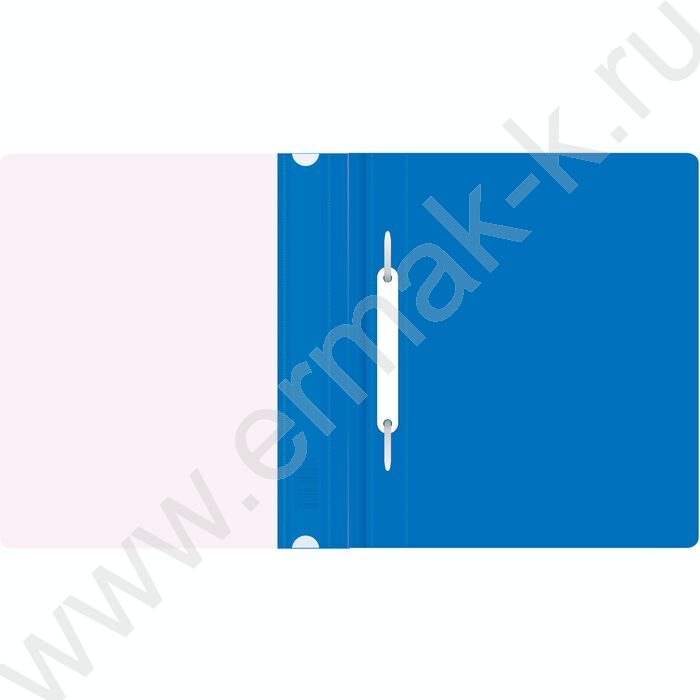 Скоросшиватель пл A5 синий прозрач.верх.лист | Фото 3