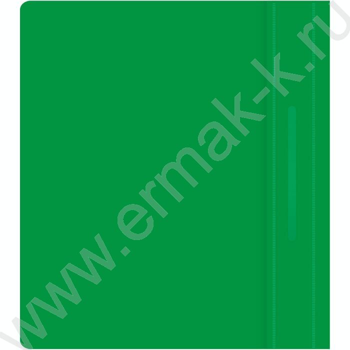 Скоросшиватель пл A5 зеленый прозрач.верх.лист | Фото 2